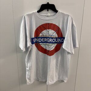 Vintage 90s Underground London Logo sk8 single stitch T-Shirt Men’s XL Size